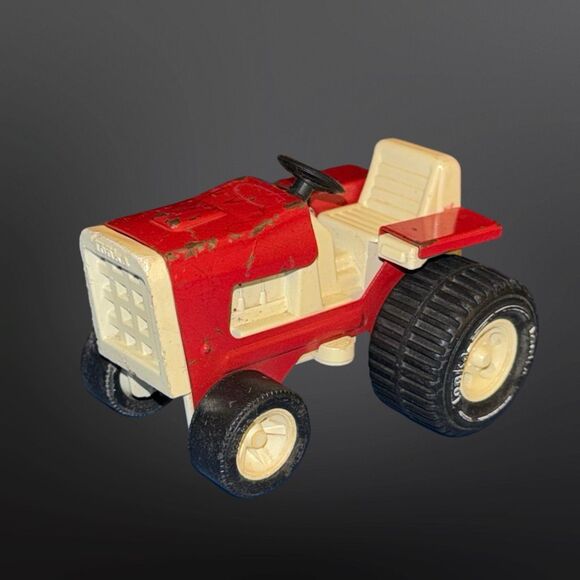 Vintage Tonka Garden Tractor No. 811002 Pressed Steel Plastic Red   A26 - Picture 5 of 10